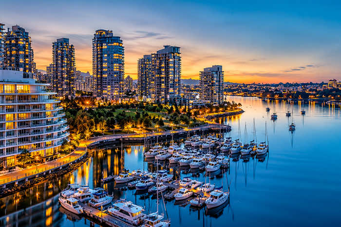 Vancouver Island in British Columbia